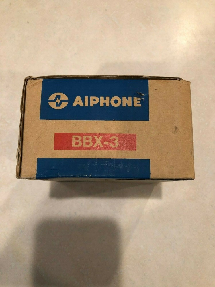 Aiphone BBX-3 Flush Mount Back Box