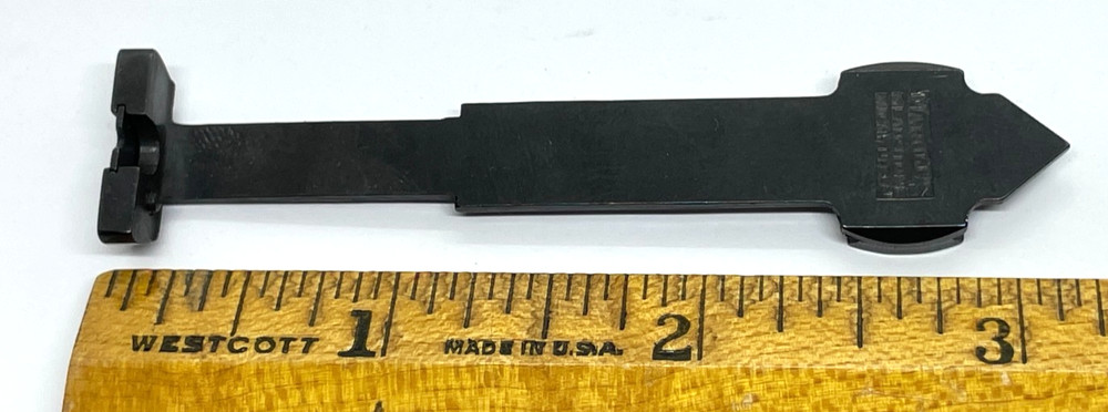 Vintage Marbles Flat Top Rear Rifle Sight Adjustable