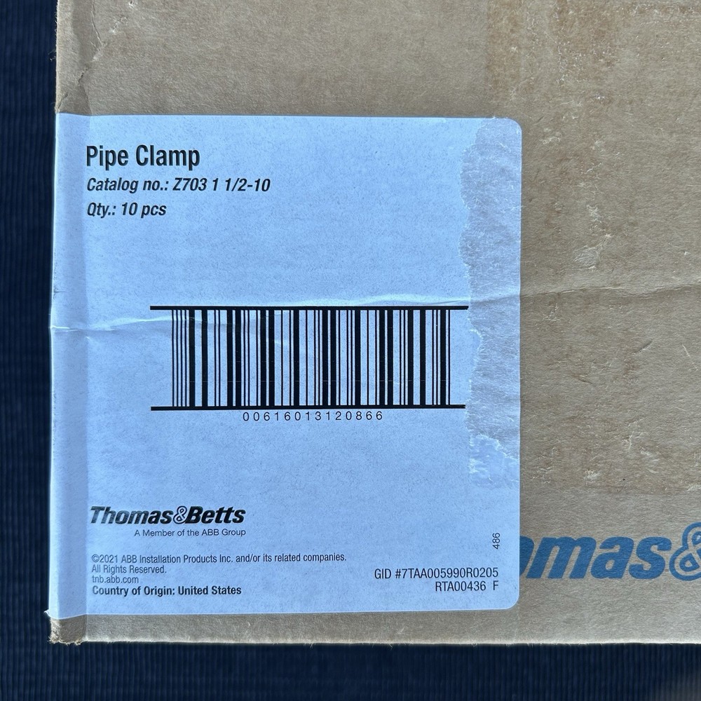 1 1/2” Pipe Clamp