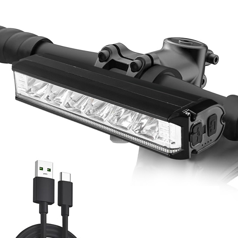 Waterproof Super Bright LED Bike Light USB Rechargeable Bicycle Front Headlight✨