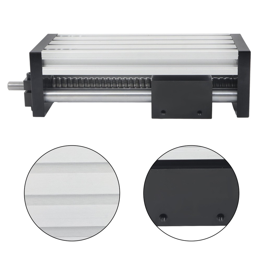 Dual Slide Linear Module Sliding Table SFU1605 Ballscrew 100mm Effective Linear