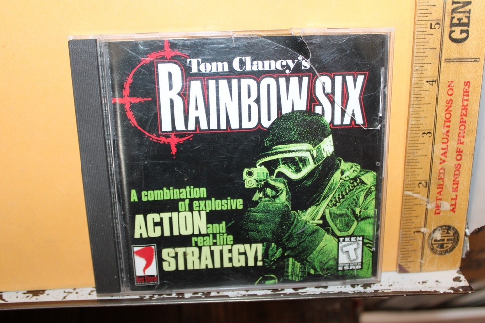 1998 Tom Clancy's Rainbow Six CD-ROM Red Storm