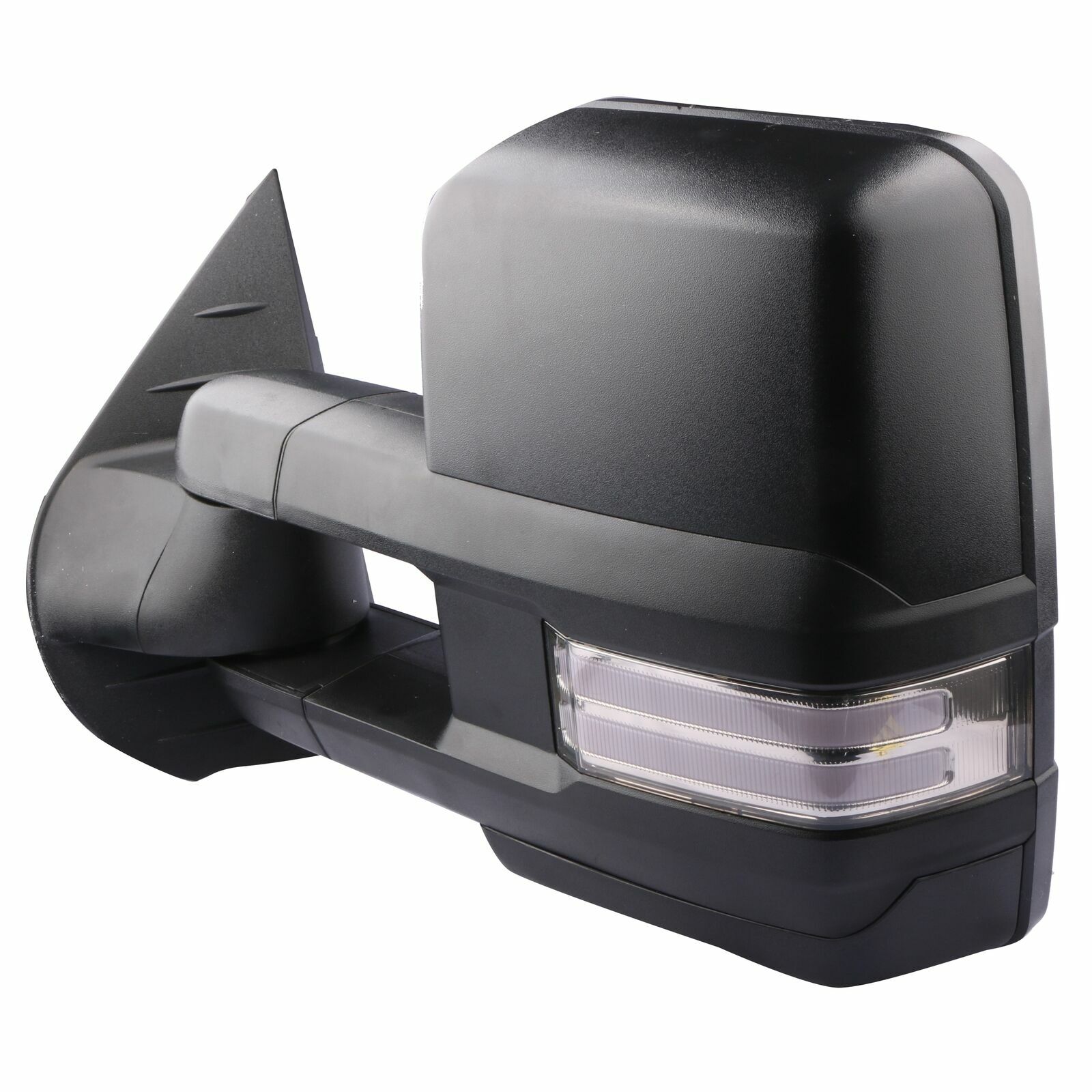 Power Heated Tow Mirrors Dynamic LED Signal For 07-13 Chevy Silverado GMC Sierra