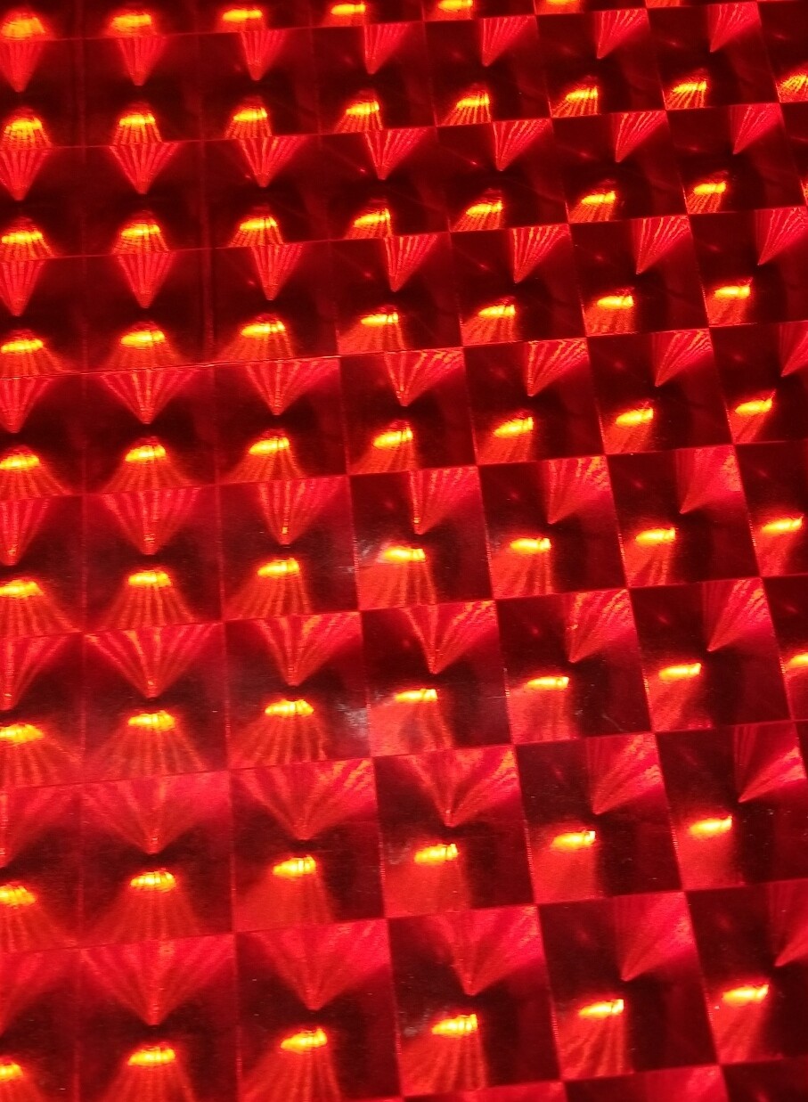 Cherry Red Mirror Lens Sign Plotter Cutter Vinyl Roll