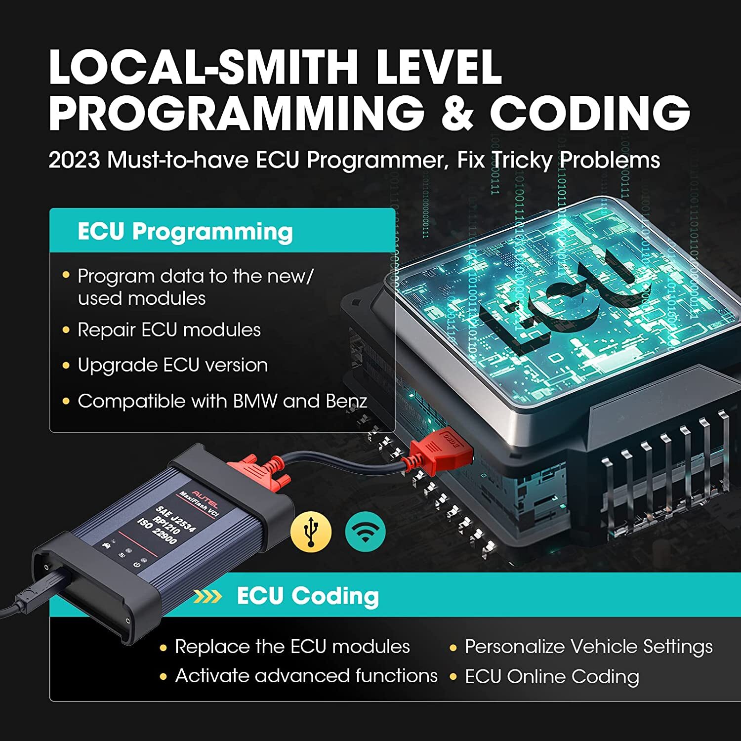 2023 Autel Ultra Lite as Ultra Intelligent Diagnostic Tool Scanner Programming