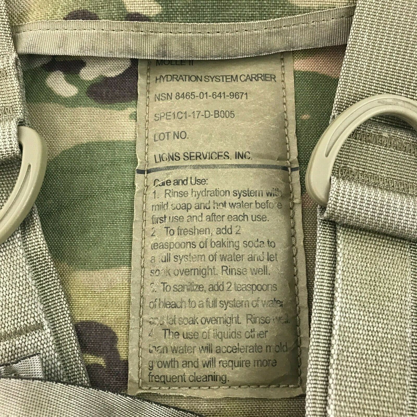 OCP Multicam Hydration Water Carrier US Army 100oz Pack Camelbak 9671 (OctHC) LN