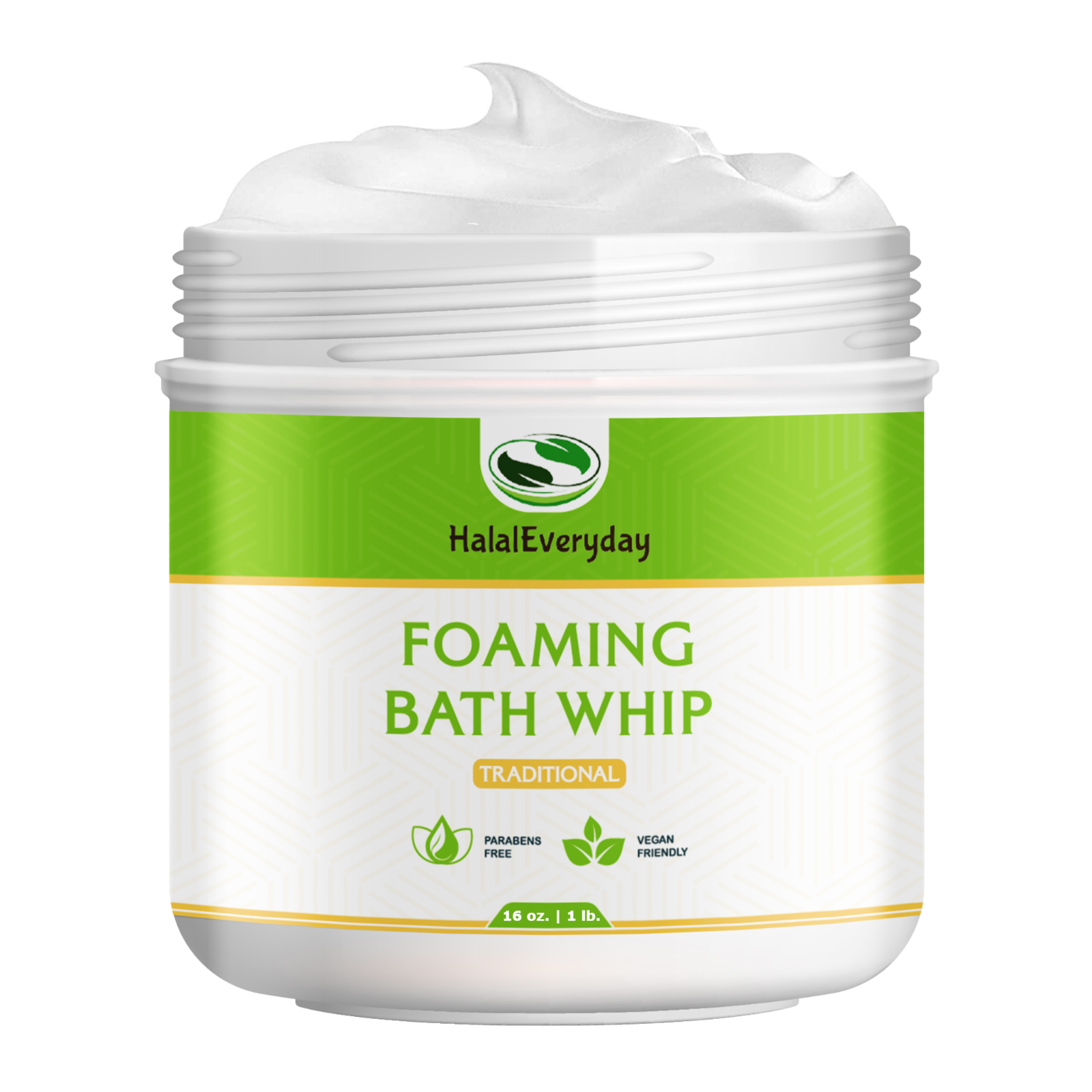 Foaming Bath Butter Whipped 1 LB - 100% Pure Premium Quality Scrub Skin Body DIY