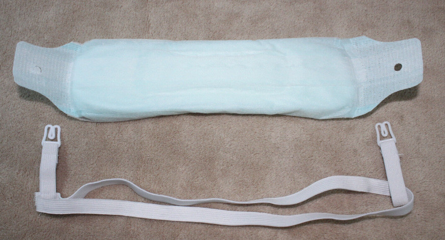 5X Belts for Sanitary Pad Model loop strap with soft (only belts Elastic)