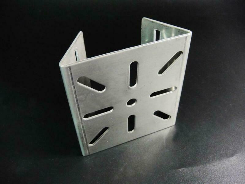 Post Pipe Pole Base Hose Clamps Mounting Bracket Arm for CCTV Security Camera