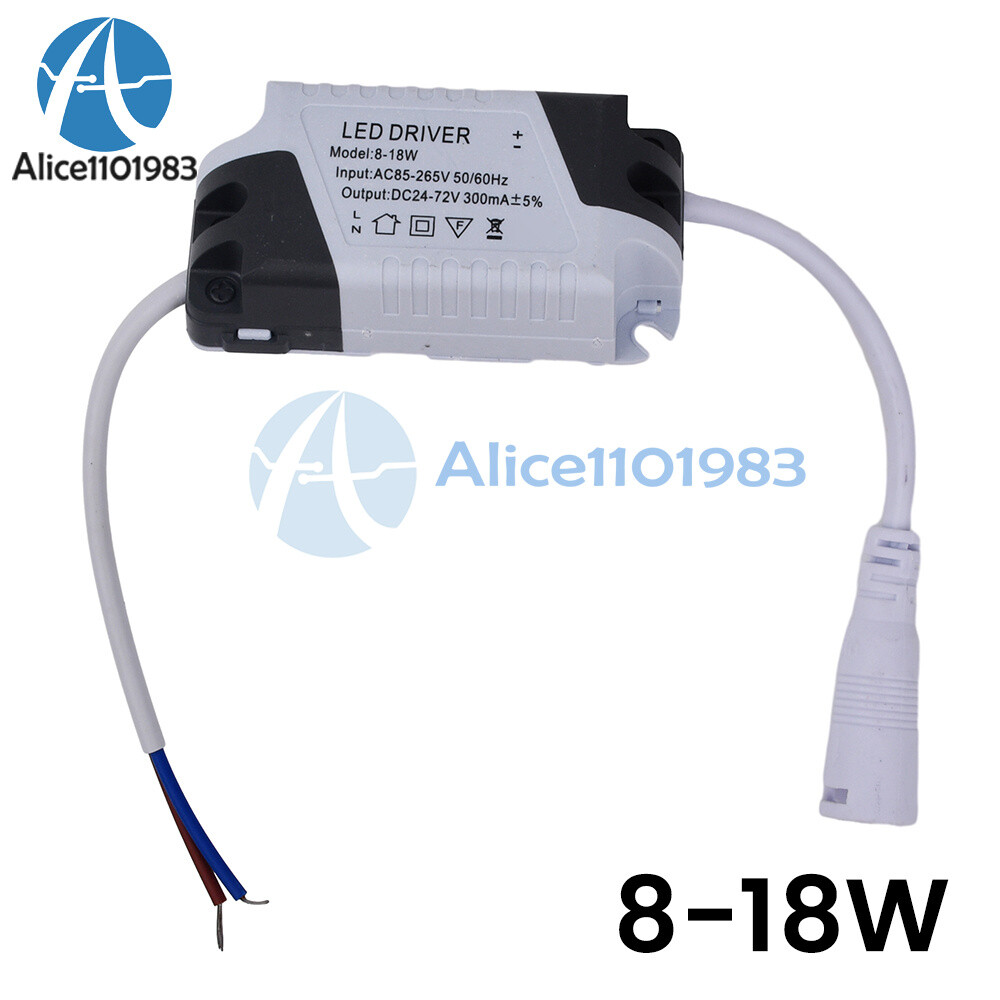 LED Panel Driver Ceiling Light AC85-265V 3-36W Transformer Power Supply Adapter