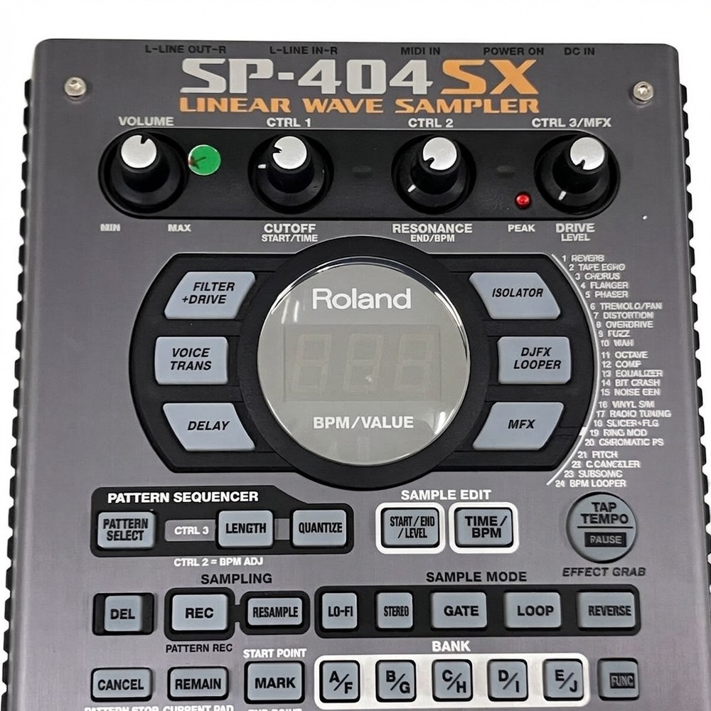 Roland SP-404SX Compact Linear Wave Sampler #0019