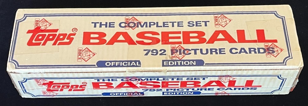 1986 TOPPS BASEBALL FACTORY COMPLETE SET BBCE OPENED / VERIFIED AUTHENTICATED