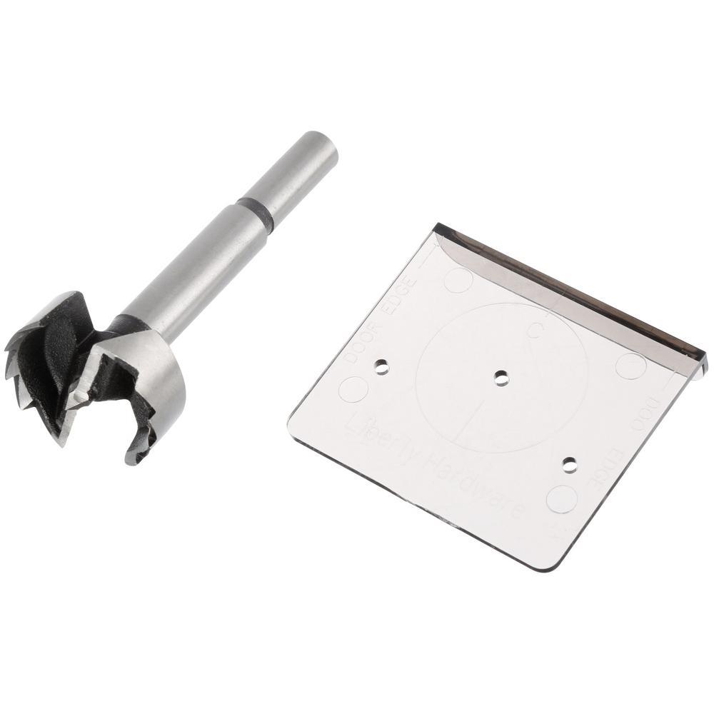AN0192C-G Align Right Cabinet Hinge Installation Template Set w/ Drill Bit