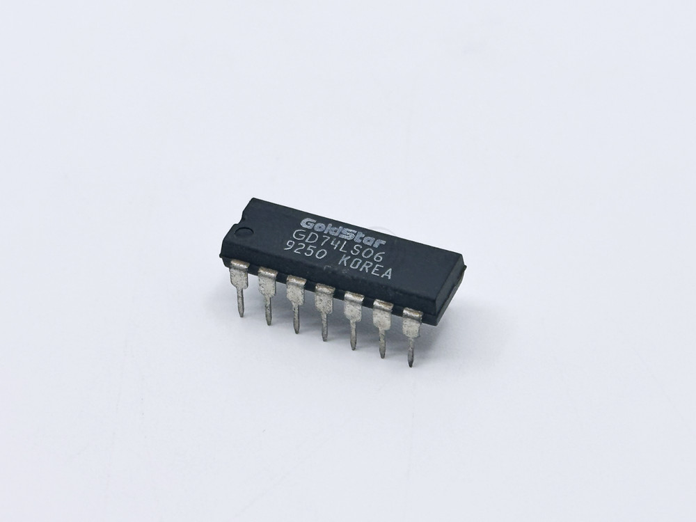 5PCS GD74LS06 GS Hex Inverter Buffer Driver Open Collector DIP-14