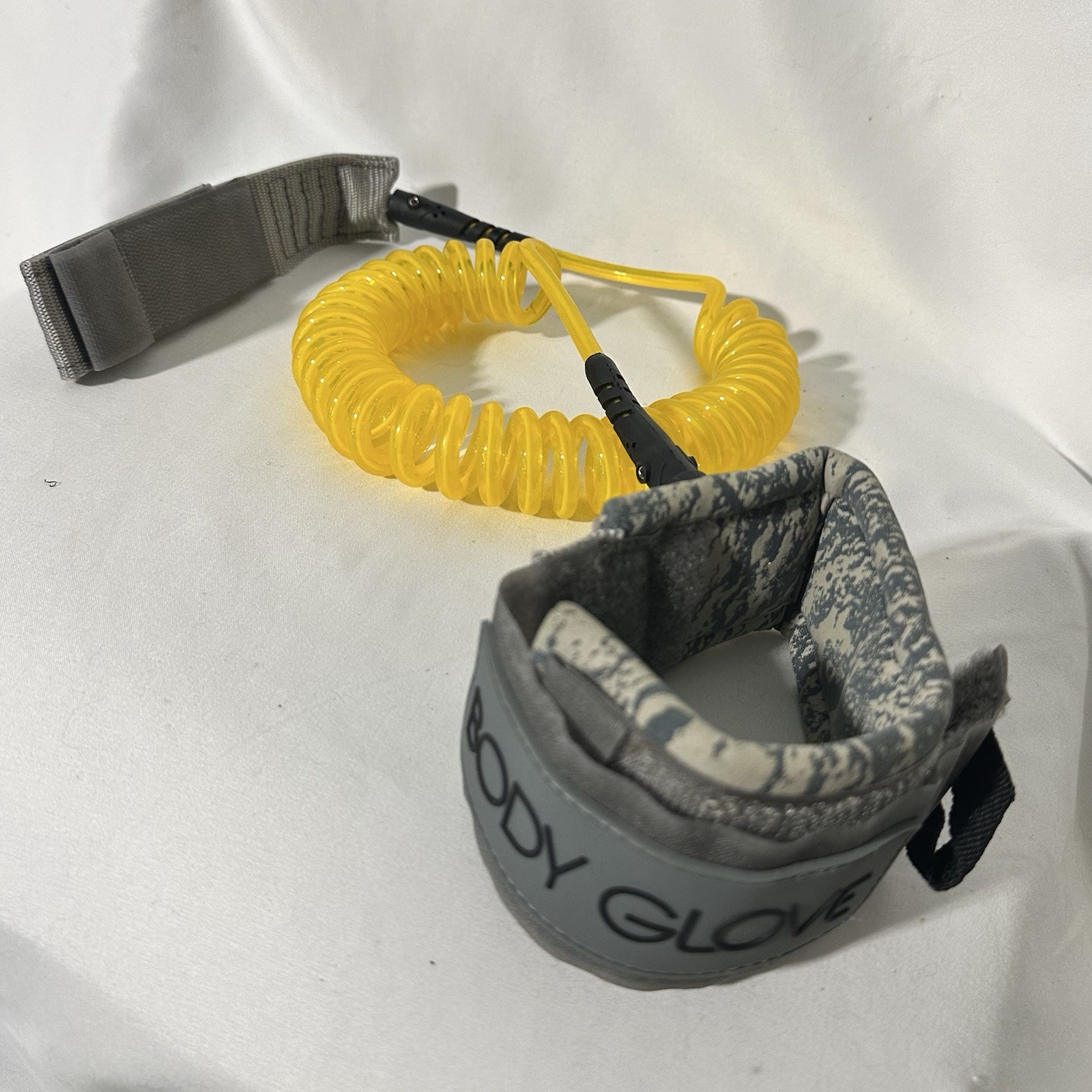 Body Glove SUP Paddleboard Or Surf Leash – Coiled Cord, Neoprene Ankle Strap