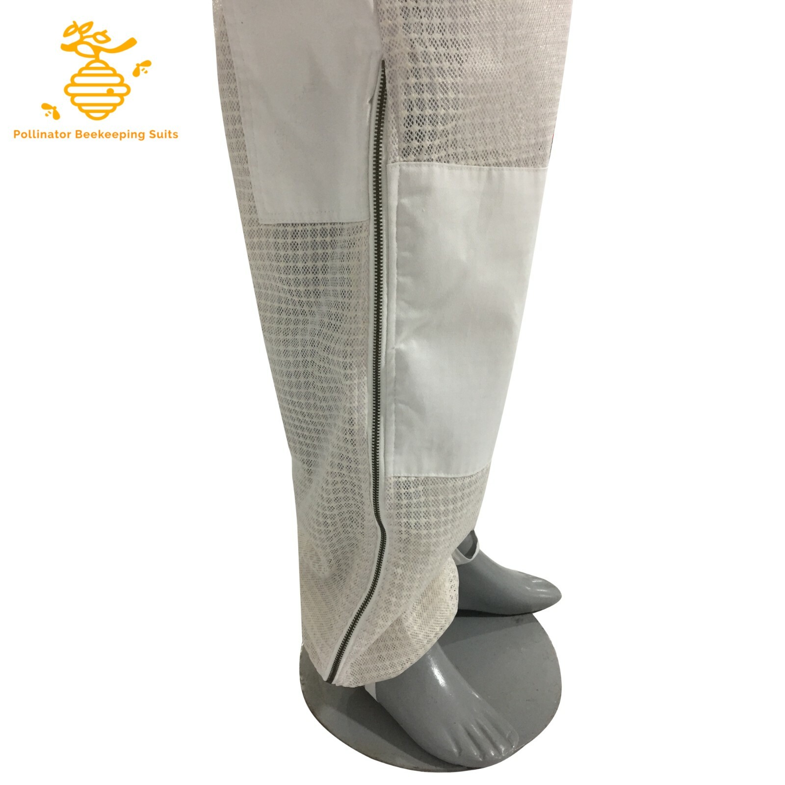 Ventilated Bee Suit Fencing Veil Beekeepers Three Layer beekeeping Suit Coverall