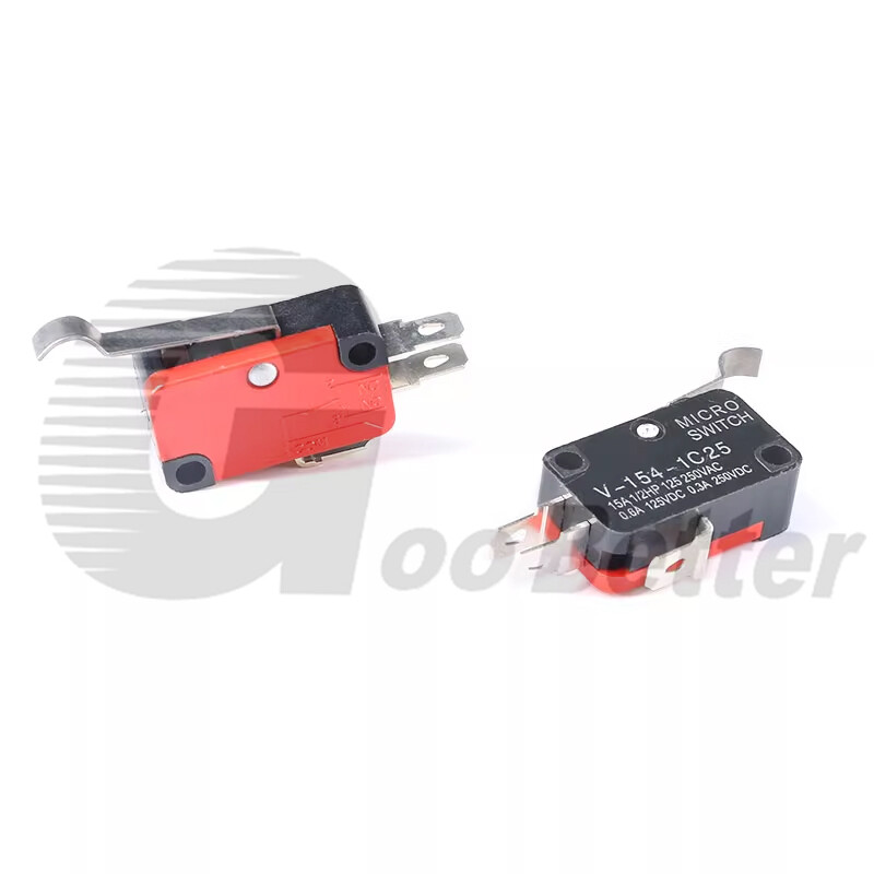 Microswitch Limit Switch Long Curved Roller Lever Snap Action Micro Limit Switch