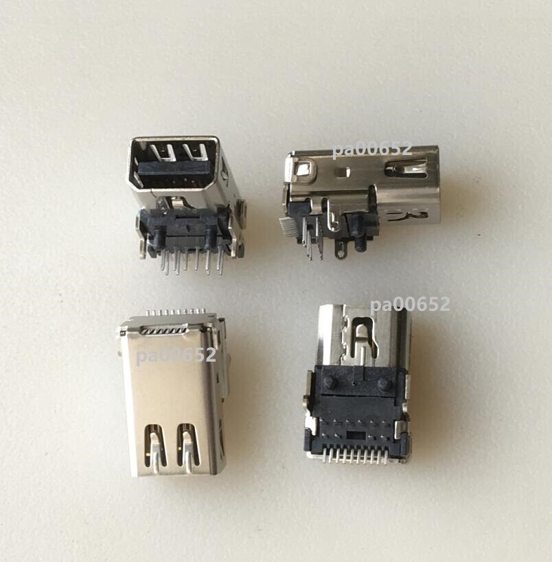 4pcs Mini Displayport DP Female 20pin Thunderbolt Socket Connector for MacBook