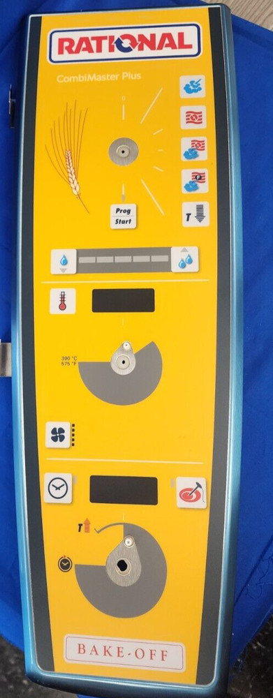 NEW OEM Rational 87.01.239 CONTROL PANEL INSERT WITH OVERLAY RN