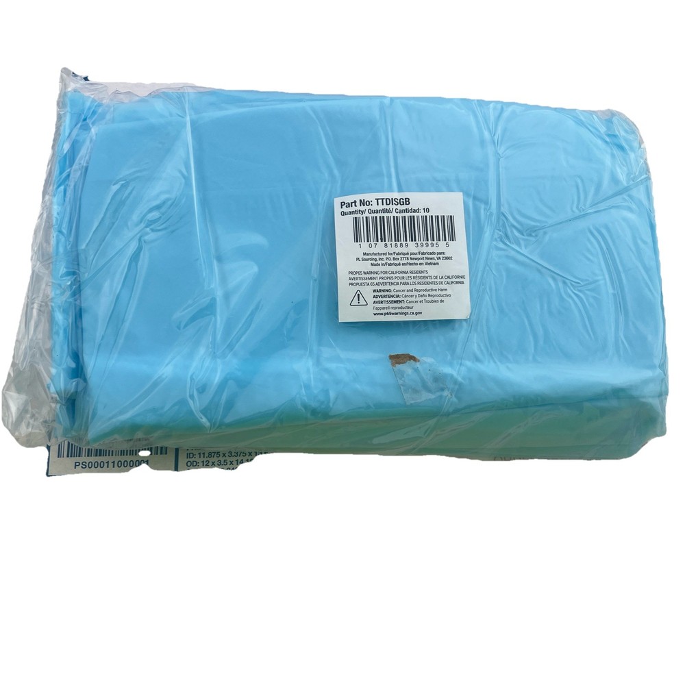 10x Disposable Blue Isolation Gowns – PPE Thumb Loop | Bulk Pricing Available