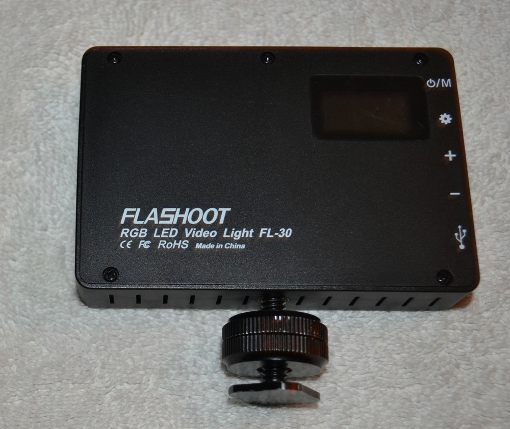 Flashhoot RGB led video light FL-30