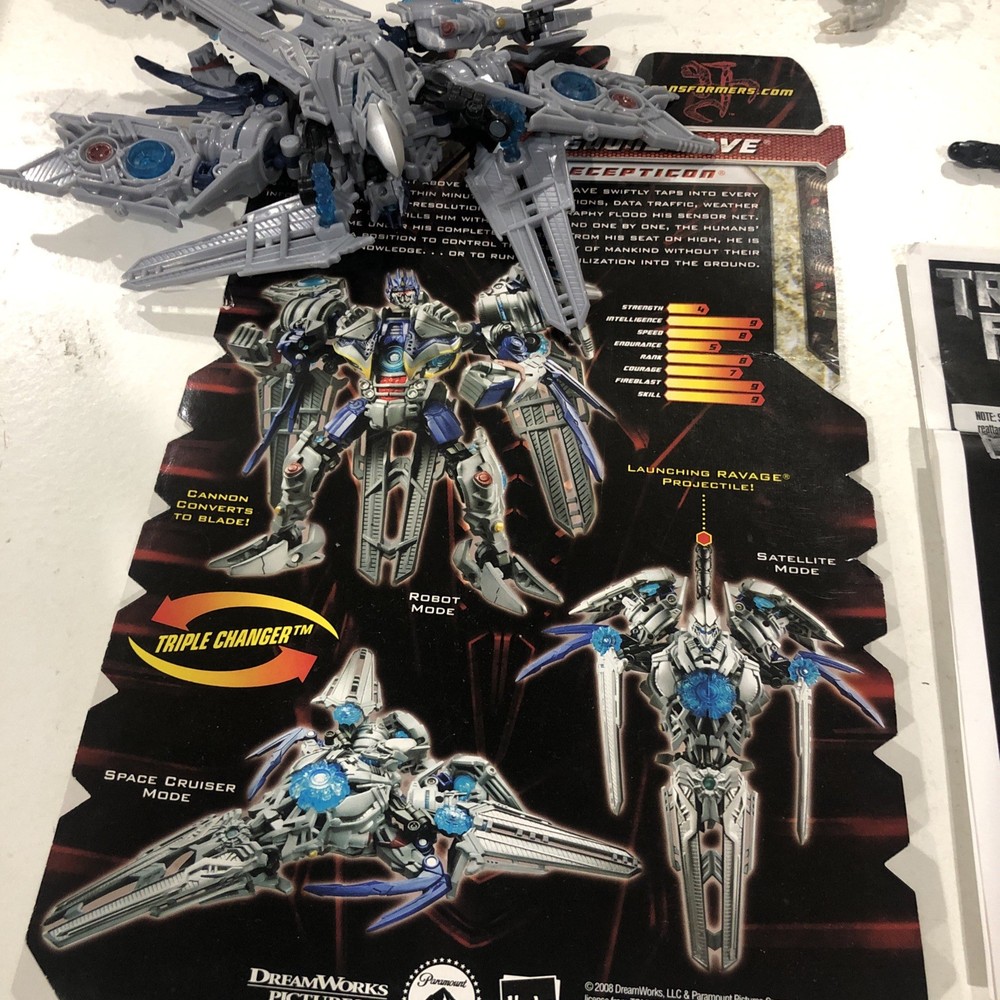 Vintage 2008 Lot 5 Transformers As Is