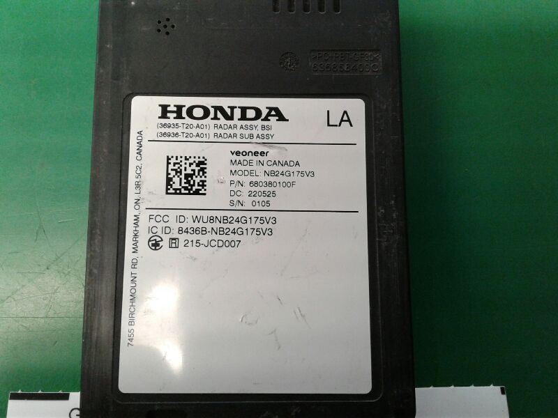 CIVIC 2022 Camera/Projector 119306