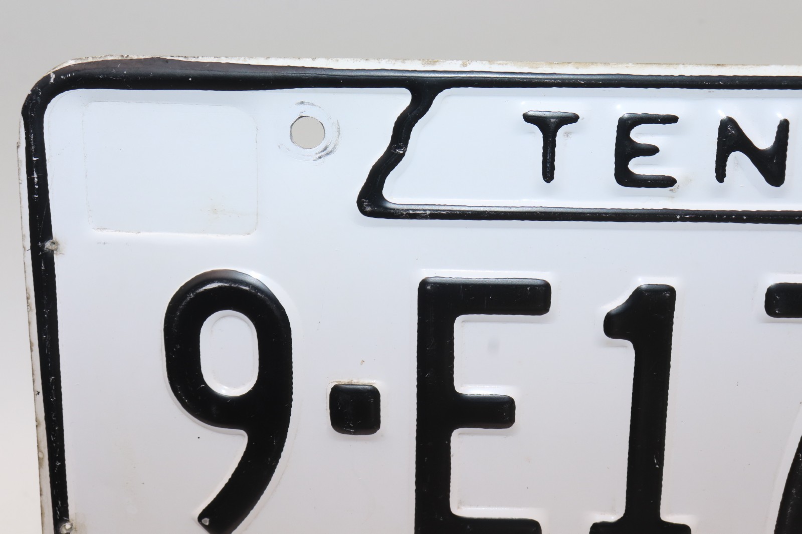 1971-1975 Tennessee License Plate Blount County " 9-E1700 "