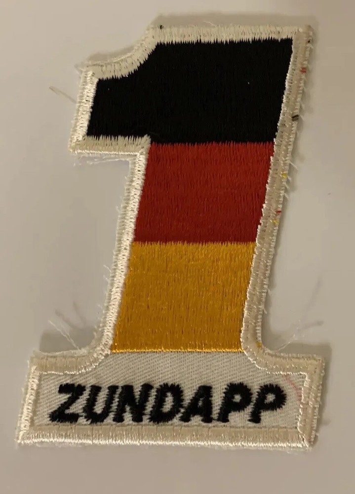 ZUNDAPP German Motorcycle MAKER NUMBER 1 LOGO BIKER 4" EMBROIDERED PATCH UNUSED