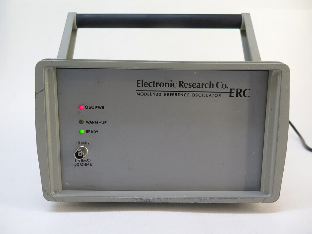 Electronic Research Co. Model 130 Portable Reference Oscillator 10MHz