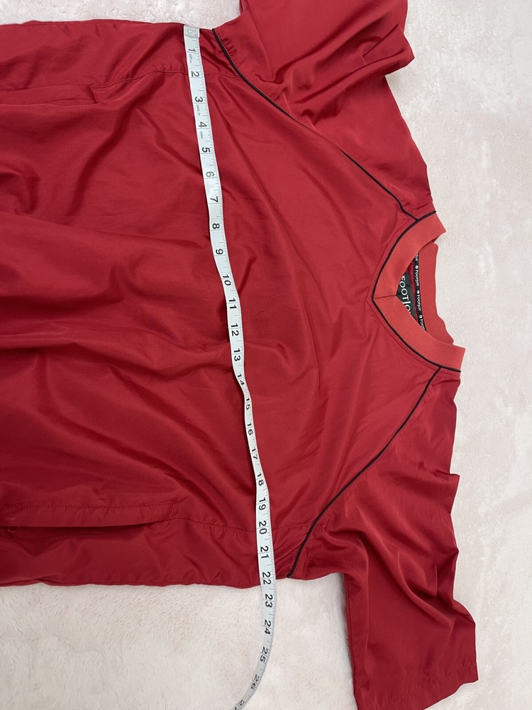 Footjoy Raglan Short Sleeve Windbreaker Pullover Men's size S
