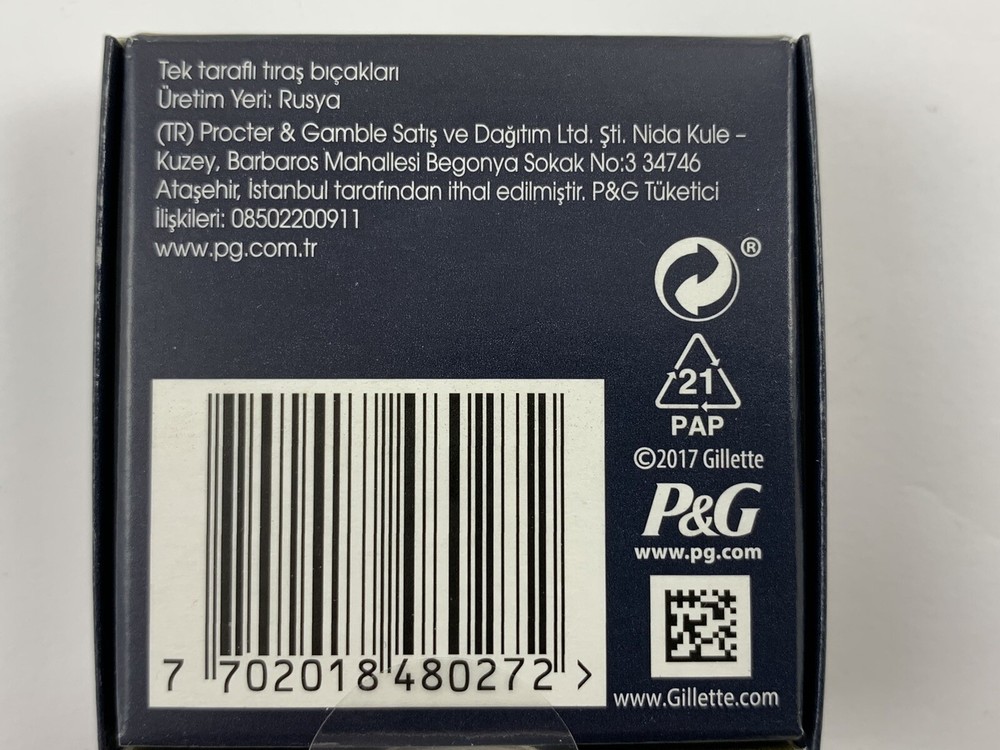 Perma Sharp Professional | Single Edge Razor Shaving Blades | Pro Straight Edge