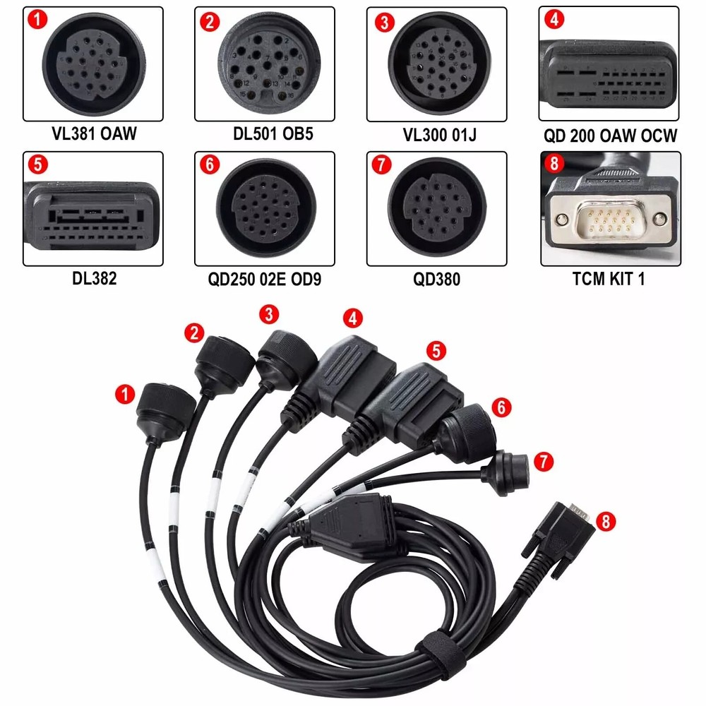 OBDSTAR VW 7-in-1 TCM Kit Support E-C-U Clone Read/Write MAP for DC706