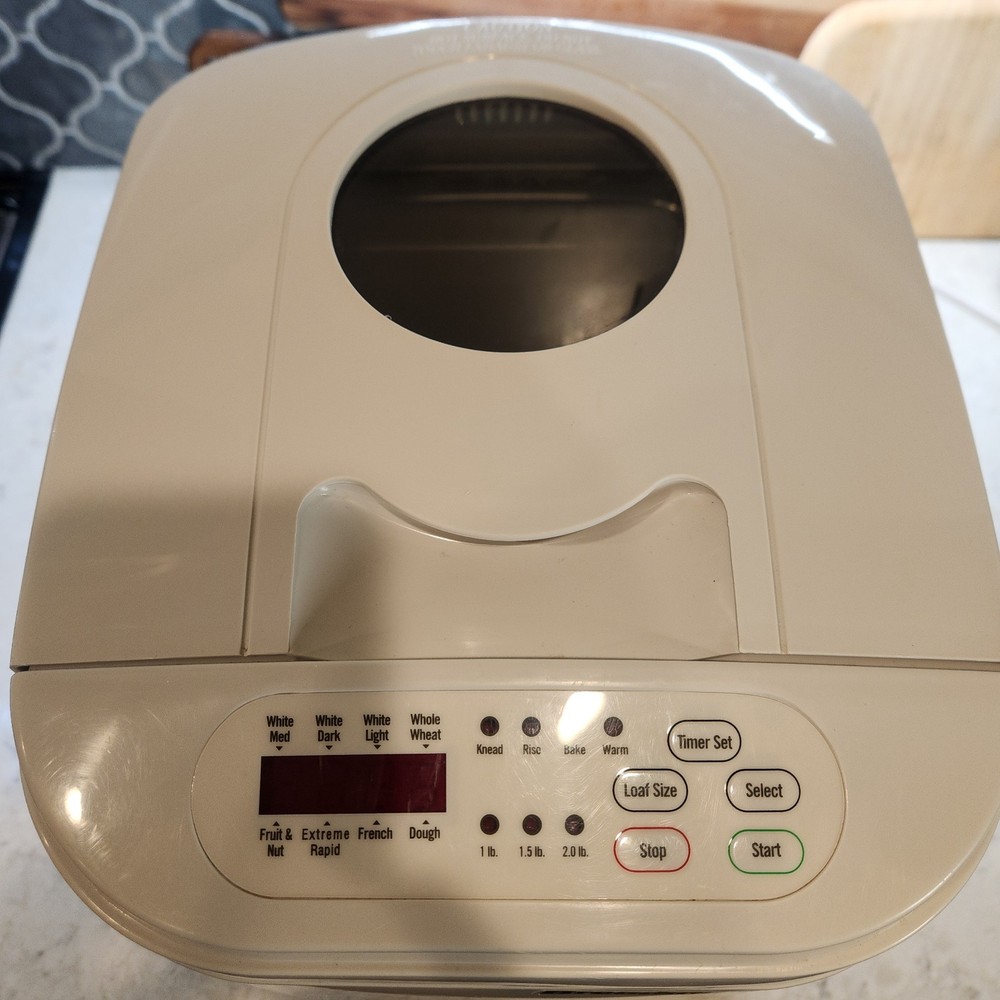 Breadman TR444 Deluxe Rapid Automatic Breadmaker Machine Bread Maker-1-1.5-2Lbs