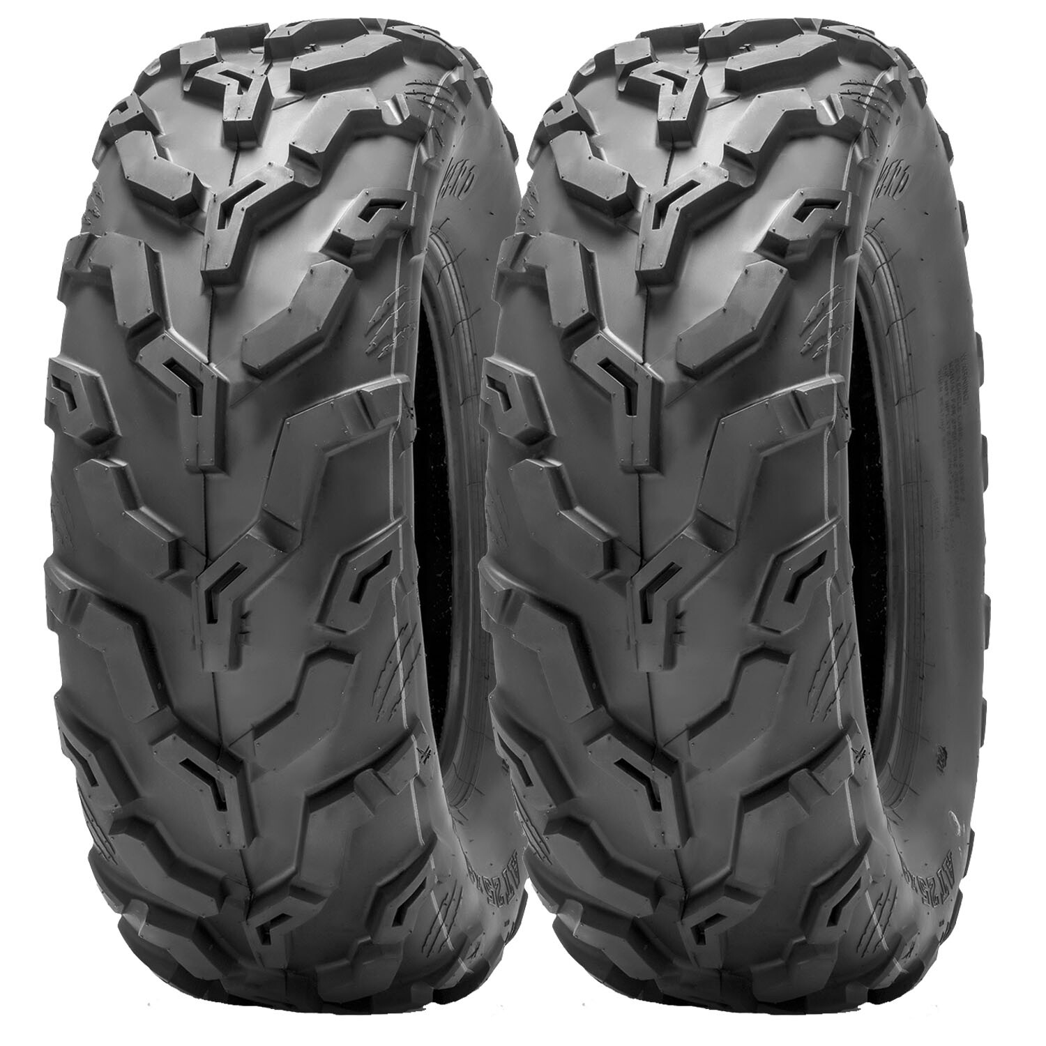 Full Set 4 25x8-12 25x10-12 ATV Tires 25x8x12 25x10x12 UTV Mud All Terrain 6PR