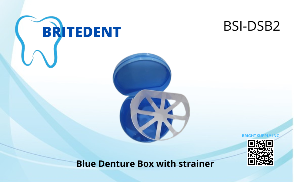 Denture Box with strainer Storage Case Mouthguard Teeth box