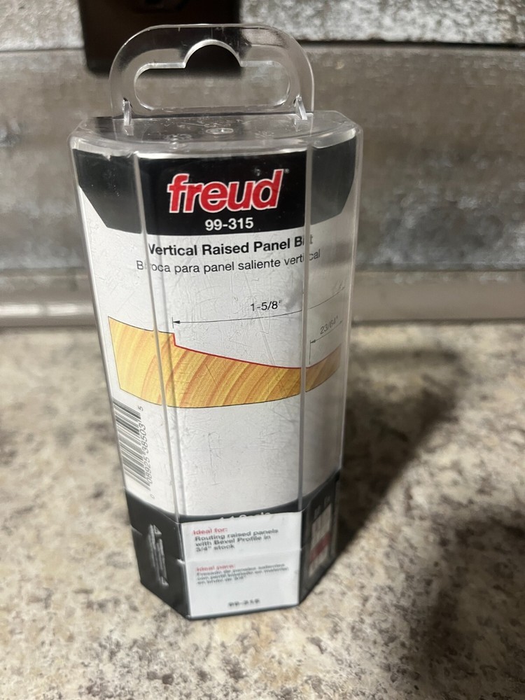 Freud 99-315 1-1/2" Diameter Vertical Raised Panel Bit