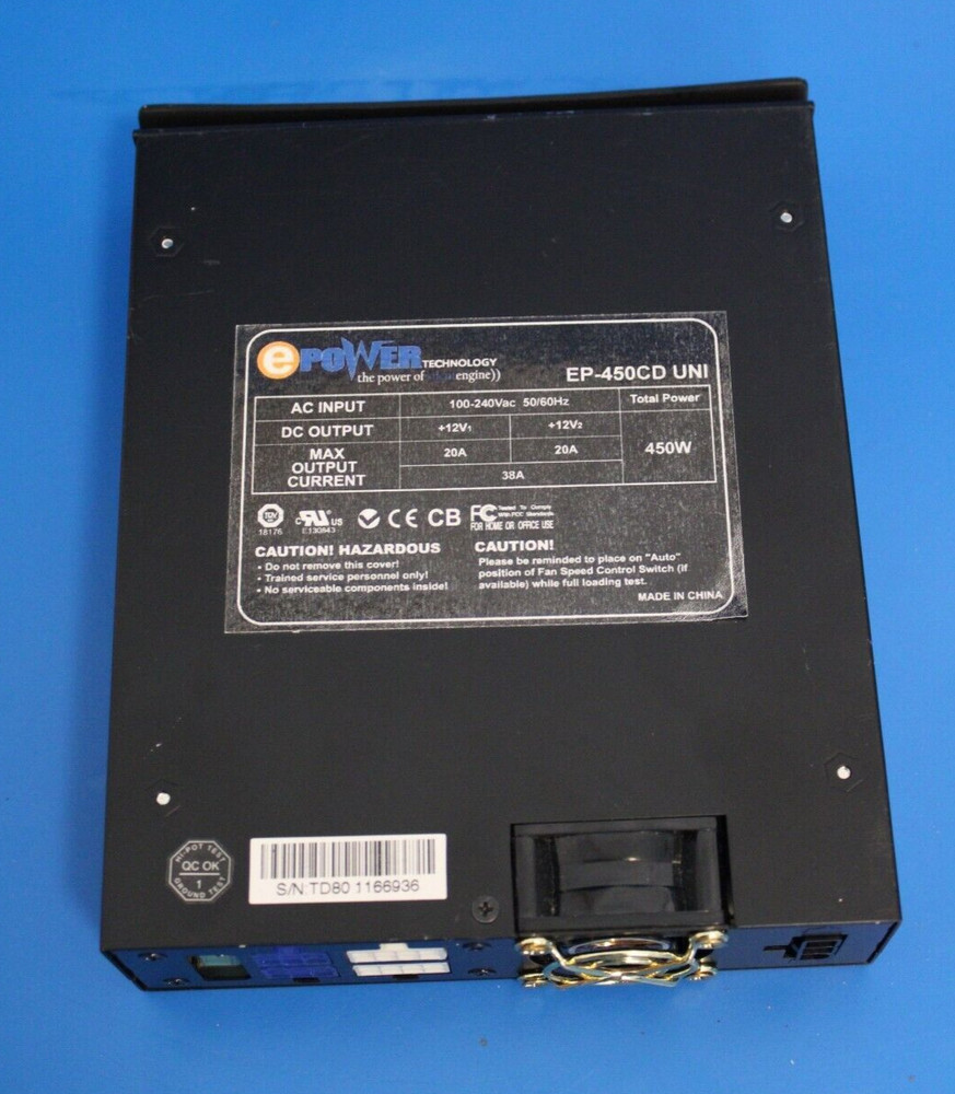 Power Technology engine EP-450CD UNI power supply