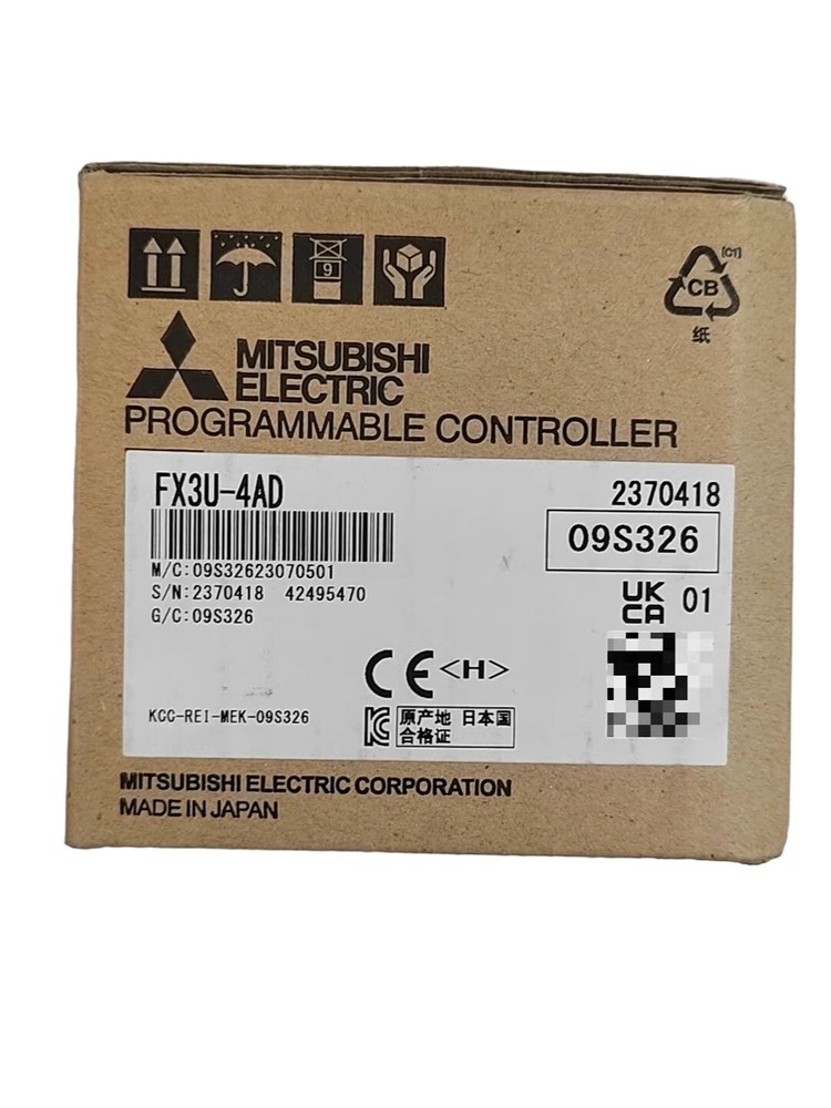 1pc Mitsubishi FX3U-4AD New PLC Module