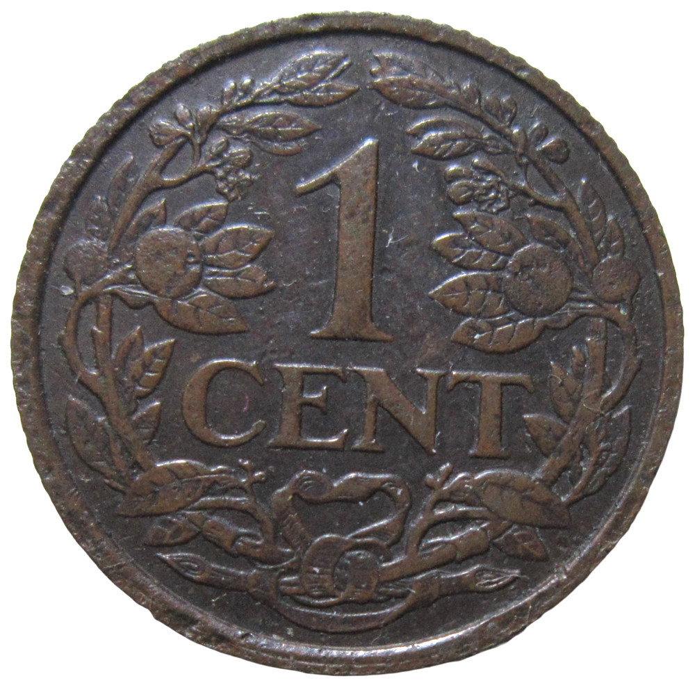 NETHERLANDS. 1 CENT, 1927.