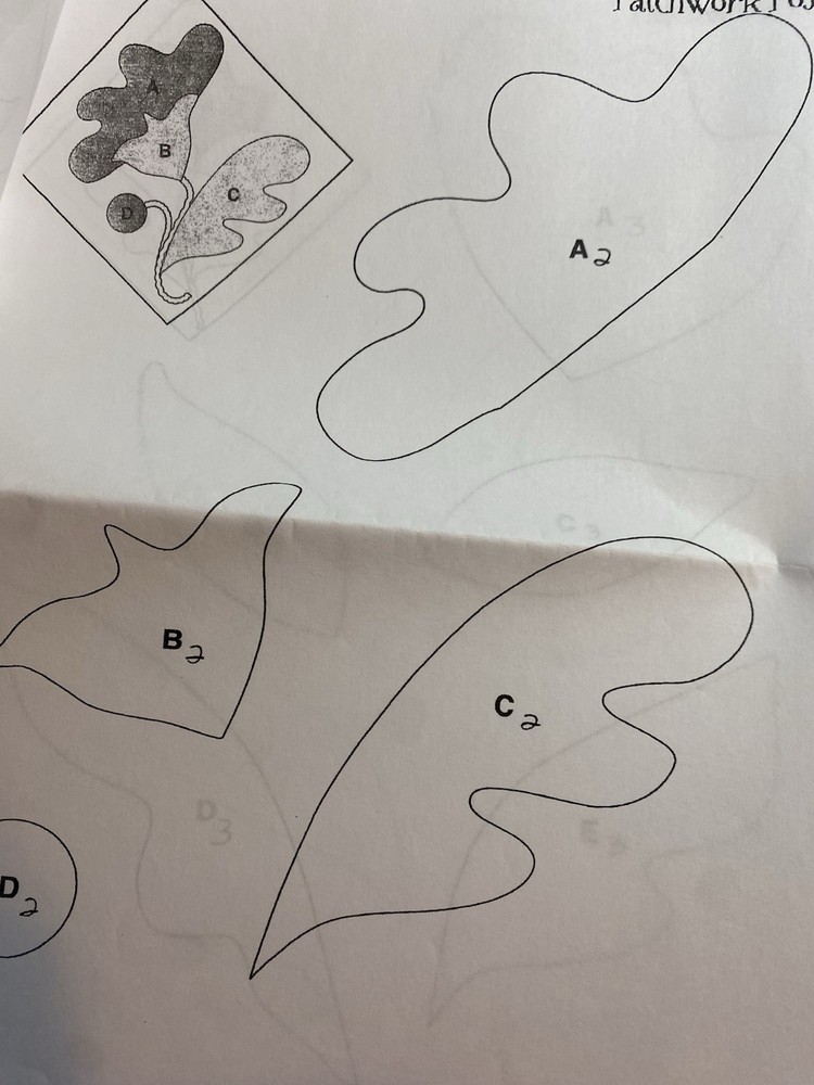 Quilt Pattern Patchwork Posies I Can’t Believe Its Machine Appliqué Pattern