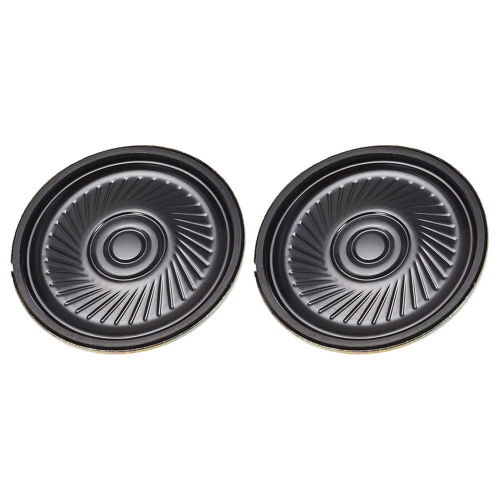 2 Pack 0.5 W 8 Ohm DIY 40mm Diameter Internal Magnetic Speaker Round Type
