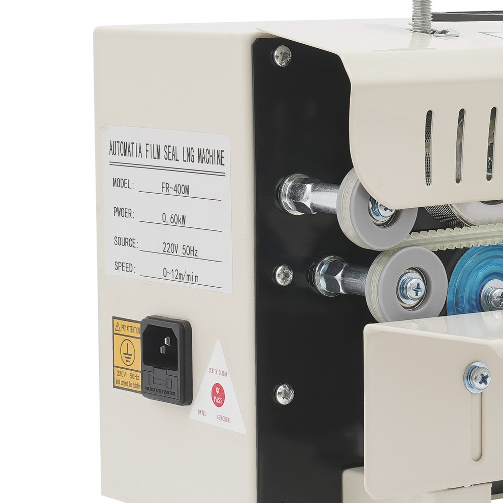 Automatic 600W Continuous Band Sealer for Efficient Horizontal Bag Sealing