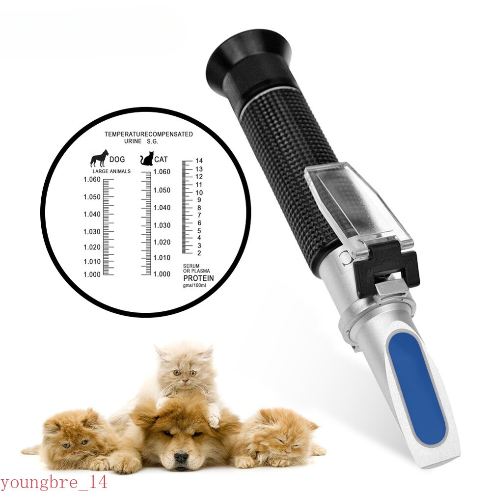 Cat Dog Urine Refractometer Professional Pet Protein Hemoglobin Specific Gravity