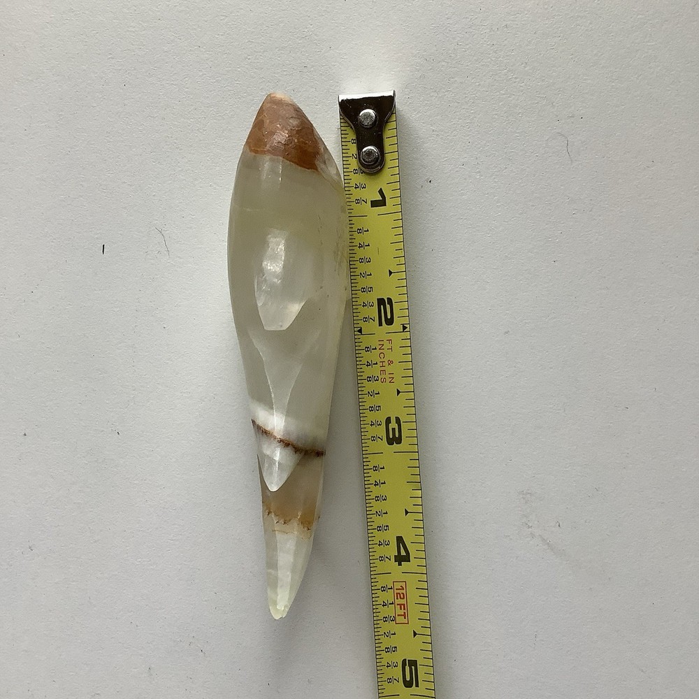 Carved Stone Fish Made Onyx Or Agate