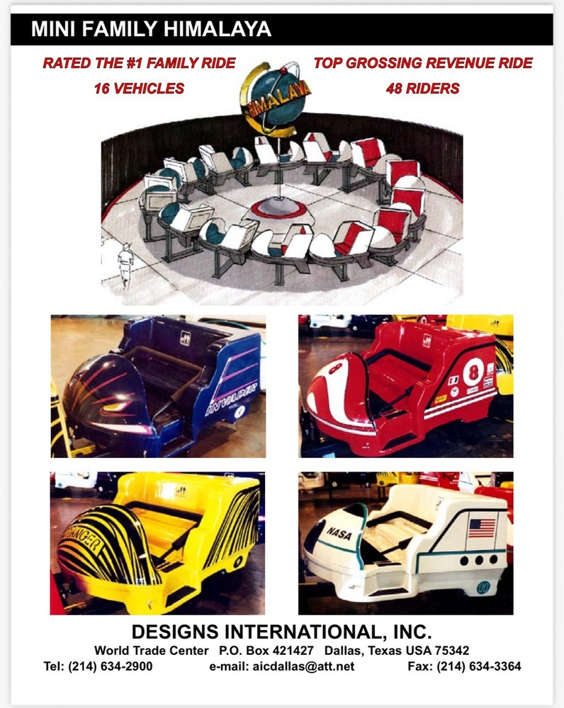 Assorted Collectible Kiddie Ride Machine Shells - Multiple Colors