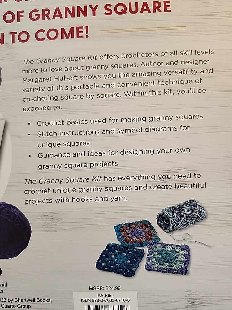 The Granny Square Kit Crochet Kit