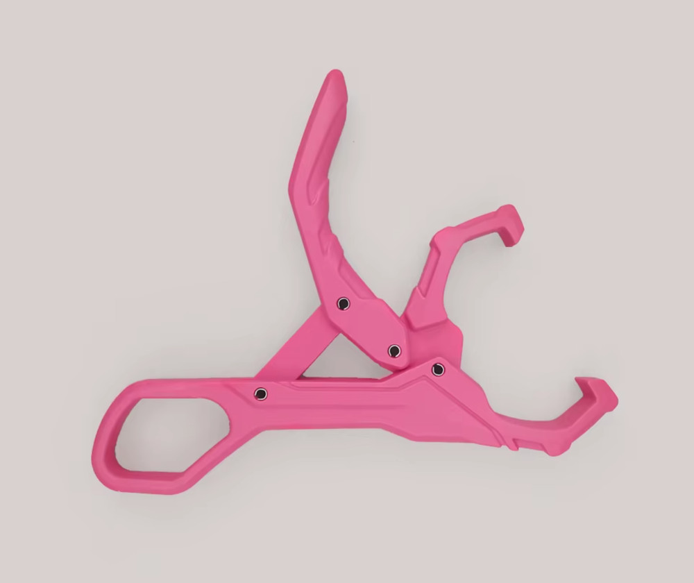 Lureholic Mini Plastic Fish Grip, Wide Gap, Does not Harm Fish, Lightweight