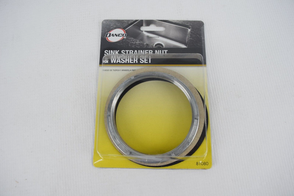 Danco 81080 Sink Strainer Nut and Washer Set
