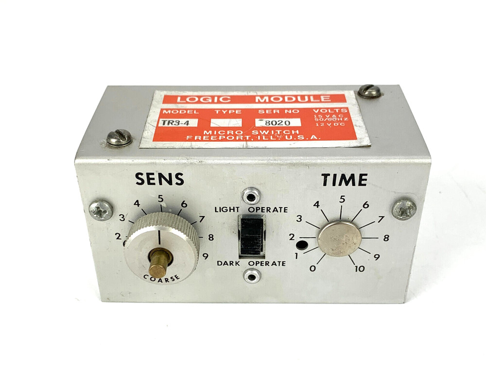 Micro Switch Logic Module TR3-4  MISSING A KNOB